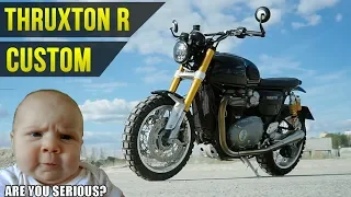 Triumph Thruxton R Скрамблер. Где логика? Тест на коленке