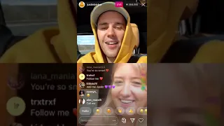 Justin Bieber Instagram live April 10, 2020