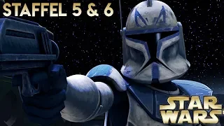 Alle Szenen von Captain Rex aus Star Wars: The Clone Wars Staffel 5 & 6! [Kanon]