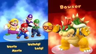 Mario Party 10 - Mario vs Luigi vs Wario vs Waluigi - Whimsical Waters