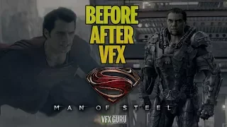 Man of Steel (2013) - Kal El vs General Zod - Behind The Scenes