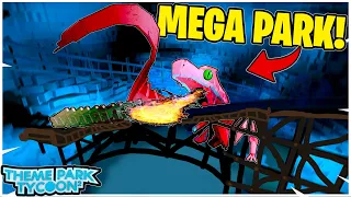 Theme Park Tycoon 2's *BEST* Mega Park! 😊