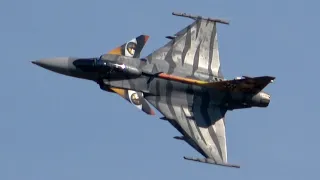 4Kᵁᴴᴰ Spectacular Display Saab 39 Gripen Czech Air Force