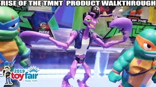 Rise of the TMNT Playmates Toys Product Walkthrough at Toy Fair 2019
