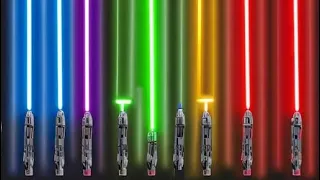 All lightsaber colors and there meanings in CANON