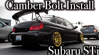 HOW TO: CAMBER BOLT INSTALL