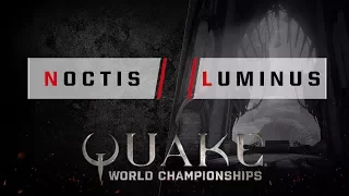 Quake - noctis vs. Luminus [1v1] - Quake World Championships - Ro16 EU Qualifier #1