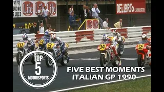 MotoGP Misano 1990 Top 5