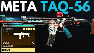 the *BEST* TAQ 56 Class Setup in WARZONE 2 after UPDATE! 😍 (Best TAQ Loadout) MW2