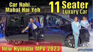 Hyundai ki 11 Seater Luxury Car | Dual Sunroof - ADAS - Premium Interior | Kia Carnival 2023 Rival🔥