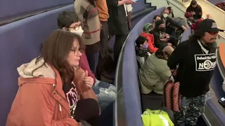 Protesters forcibly removed from Toronto city council chambers after delays to the budget debate