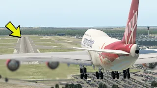 B747 Pilot Got Promoted For This Landing [XP11]