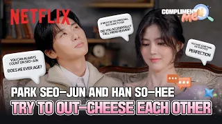 Park Seo-jun & Han So-hee get flustered reading fan compliments | Gyeongseong Creature | Netflix[EN]