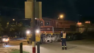 Llegada Nocturna de Tren Quimico