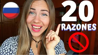 😬¿Por qué el idioma ruso es tan DIFÍCIL y por qué NUNCA aprenderás ruso? 😂 20 RAZONES  (chica rusa)