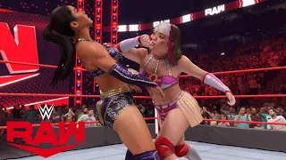 WWE 2K22 RAW CHAMPION VS CHAMPION - XIA LI VS SARRAY