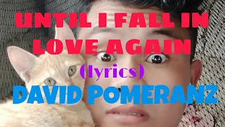 UNTIL I FALL IN LOVE AGAIN lyrics DAVID POMERANZ