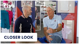 Tennis Legend Bjorn Borg talks about his history with FILA; plus on & off court fashion chat & more