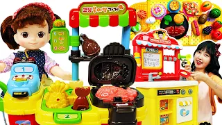 kongsuni babydoll play kitchen cooking toys for kids