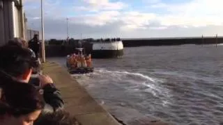 Wreath laid at see to mark 60th anniversary of Robert Lindsay lifeboat disaster