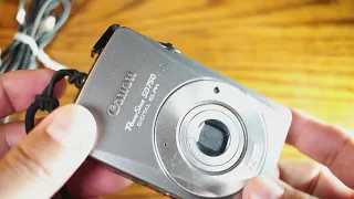 How to take video with Canon SD750 with examples | Using old digital cameras