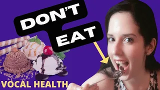 Avoid these Foods Before Singing: Vocal Health Tips