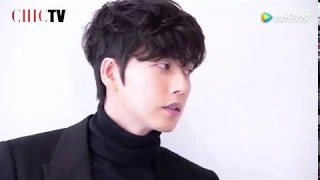 Park Hae Jin 박해진 on cover of CHIC Magazine Nov 2017 Issue BTS Making Film