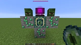 what if you create a WITHER STORM ZOMBIE VILLAGER in MINECRAFT