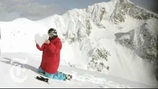 Skier Taps Natural Terrain | Teton Gravity Research | The New York Times