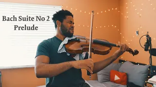 Bach Cello Suite No. 2 - Prelude | ThatViolaKid