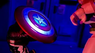 LIGHTYEAR VS CAPTAIN AMERICA - Stop Motion