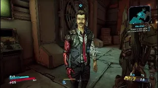 Borderlands 3: Rhys's mustache - both choices