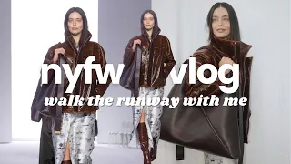 Walking in My First Fashion Show in 5 Years! Walk The Runway With Me! BTS of NYFW | Emily DiDonato