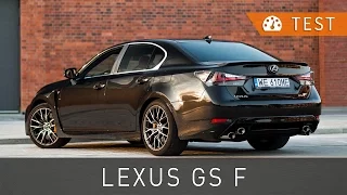 Lexus GS F 5.0 V8 477 KM (2016) - test [PL] [review ENG sub] | Project Automotive