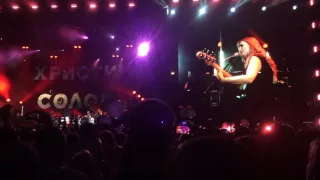 Христина Соловій на концерті "Океану Ельзи" в Одесі