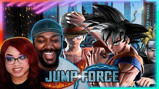 ALL OF EM | Jump Force All Ultimate Attacks Reaction | And DLC #React