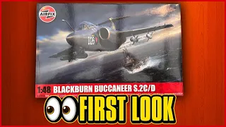 Airfix Buccaneer S.2C/D 1/48 Scale Model Kit - FIRST LOOK (A12012)