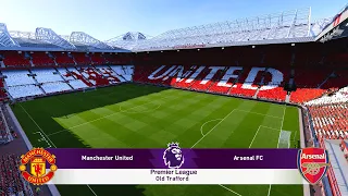 Manchester United - Arsenal | Premier League 2023-2024 | eFootball PES