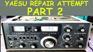 Yaesu FT-101E Repair Attempt Part 2