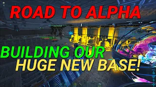 Building Our Massive Base & Defending it! - SMALL TRIBES - GENESIS 2 - ARK SURVIVAL EVOLVED 2021