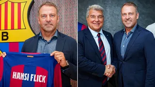 HANSI FLICK IS THE NEW BARCELONA COACH!