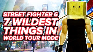 Street Fighter 6: 7 Wildest Things You Can Do in World Tour Mode