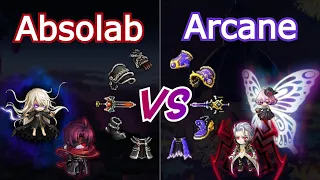 MapleStory: Are Arcanes Worth? | 22* Absolab vs. 22* Arcane