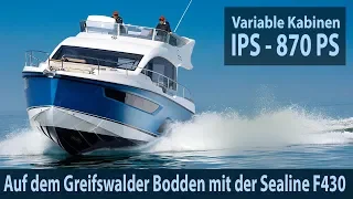 Sealine F430 – Wir testen die Flybridge mit 870 PS