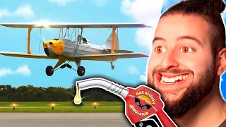 LOS AVIONES LLEGAN A LA GASOLINERA!! | Gas Station Simulator AVIONES #1