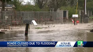 Here's a look at flooding in Tracy