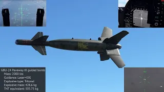 Studying Laser Guided Bombs in War Thunder