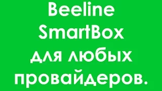 Настройка роутера Beeline SmartBox для других провайдеров