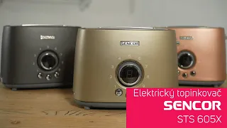 Unboxing elektrického topinkovače Sencor STS 605x