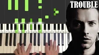 Coldplay - Trouble (Piano Tutorial Lesson)